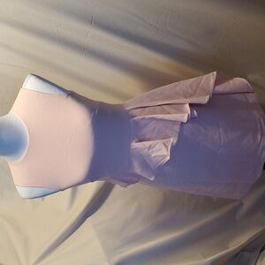 Vince Camuto Pink Ruffle Dress SZ 0